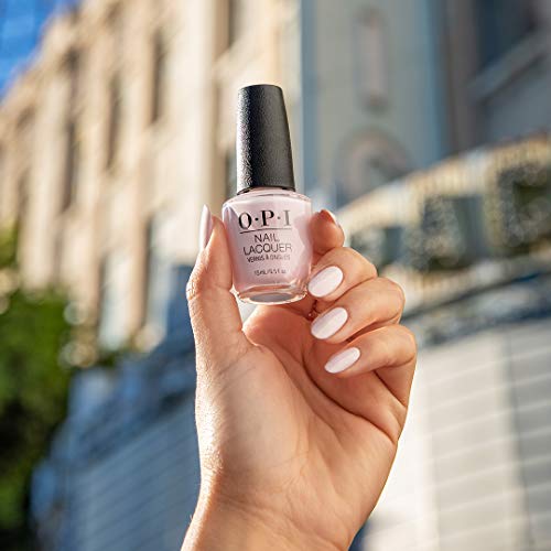 OPI Nail Lacquer, Movie Buff, Pink Nail Polish, Hollywood Collection, 0.5 fl oz
