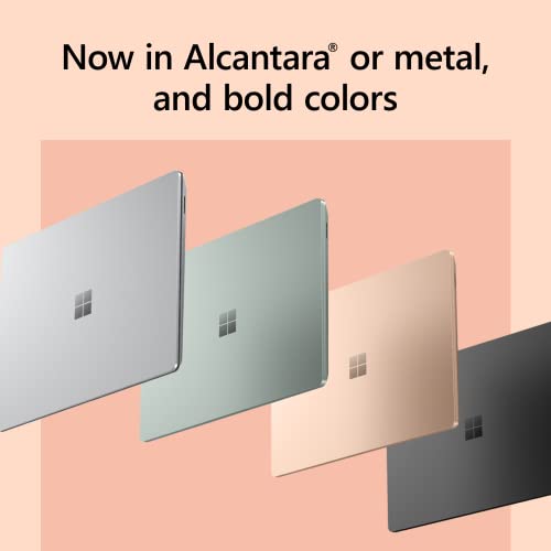 Microsoft Surface Laptop 5 (2022), 13.5' Touch Screen, Thin and Lightweight, Long Battery Life, Fast Intel i7 Processor for Multi-Tasking, 512GB Storage with Windows 11,Sandstone