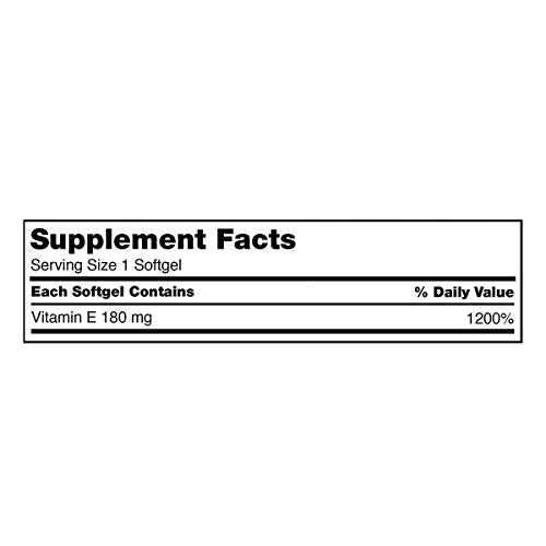 Kirkland Signature, Vitamin E 400 IU 500 Softgels UdpoY (Pack of 2)
