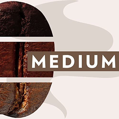 Lavazza Crema E Aroma Whole Bean Coffee Blend, 2.2-Pound Bag , Balanced medium roast with an intense, earthy flavor and long lasting crema, Non-GMO