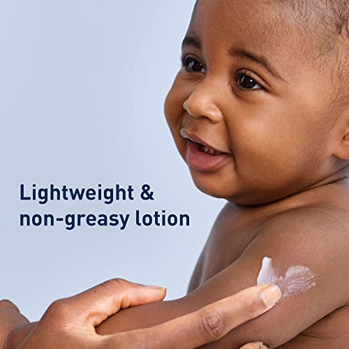 CeraVe Baby Lotion | Gentle Baby Skin Care with Ceramides, Niacinamide and Vitamin E | Fragrance, Paraben, Dye and Phthalates Free | Lightweight Baby Moisturizer | 8 Ounce | Packaging May Vary