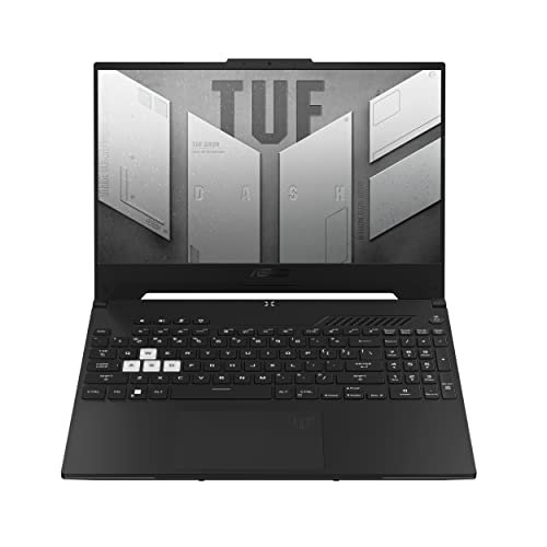 ASUS TUF Dash 15 (2022) Gaming Laptop, 15.6' 144Hz FHD Display, Intel Core i7-12650H, GeForce RTX 3060, 16GB DDR5, 512GB SSD, Thunderbolt 4, Windows 11 Home, Off Black, FX517ZM-AS73