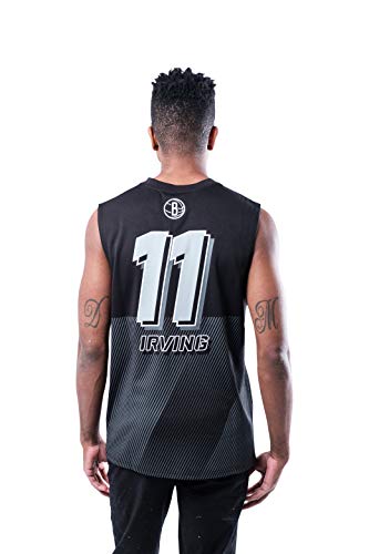 Ultra Game NBA Brooklyn Nets - Kyrie Irving Mens Active Tank Top, Team Color, X-Large