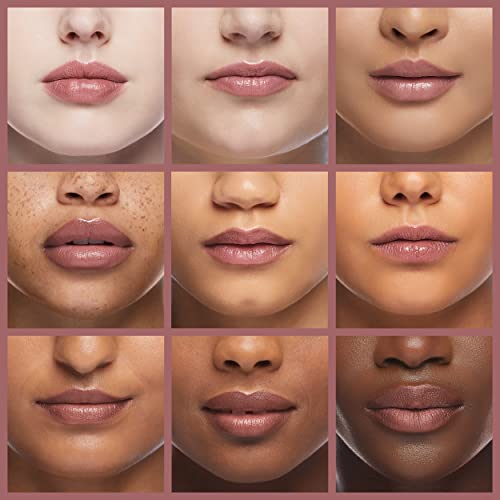 Burts Bees Mothers Day Lip Gloss Gifts for Mom, Moisturizing Lip Shine for Women, 100% Natural, Blush, 0.5 Oz