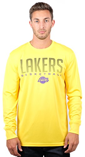 Ultra Game -NBA Men's Active Long Sleeve Pullover T-Shirt Small