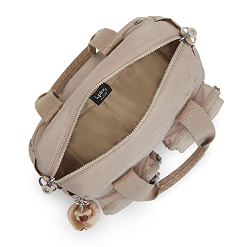 Kipling Womens Women's Cool Defea Bag, Organize Accessories, Adjustable Strap, Nylon Travel Shoulder Bag, Golden Tan, 13 L x 9.5 H 7.5 D US