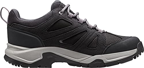 Helly-Hansen Womens Switchback Trail LoHT Performance Lightweight Hiking Sneaker Shoe, 990 Black/Dusty Syrin, 6F