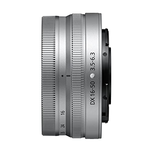 Z fc DX-Format Mirrorless Camera Body w/NIKKOR Z DX 16-50mm f/3.5-6.3 VR - Silver