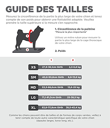 Outward Hound Granby Splash Orange Dog Life Jacket, XL