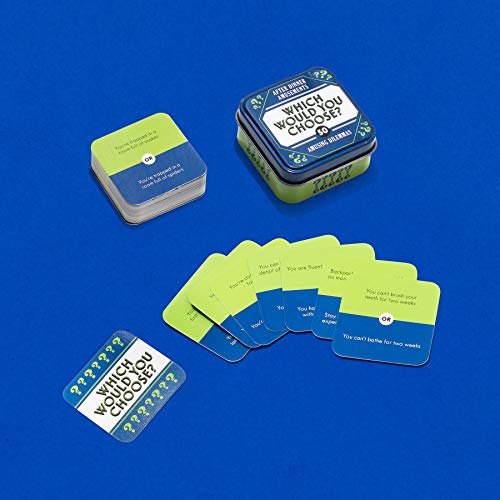 After Dinner Amusements: Which Would You Choose?: 50 Amusing Dilemmas (Dinner Party Conversation Card Game for Adults and Family, Gift for Host or Hostess)