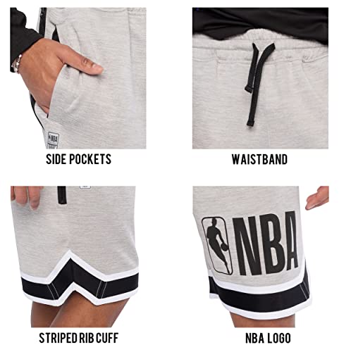 Ultra Game NBA Men's Performace Workout Basketball Training Shorts Black X-Large