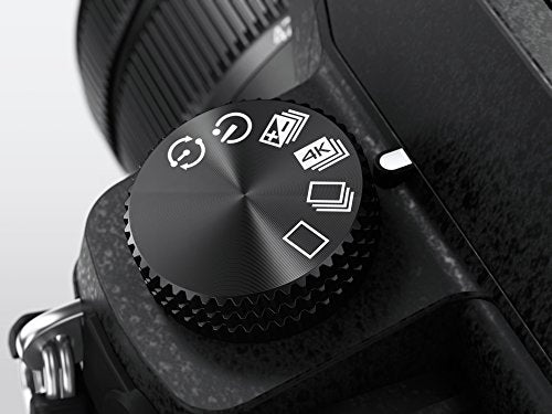 Panasonic LUMIX G7 4K Digital Camera, with LUMIX G VARIO 14-42mm Mega O.I.S. Lens, 16 Megapixel Mirrorless Camera, 3-Inch LCD, DMC-G7KK (Black)