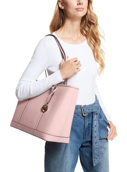 Michael Kors Jet Set Travel Large Shoulder Tote Bag Powder Blush