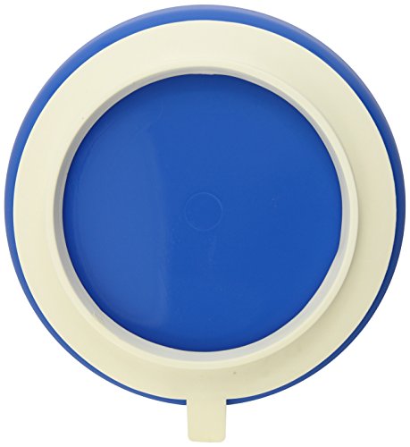 Maddak SP Ableware Scooper Plate with Suction Cup Base , Blue - 745350012