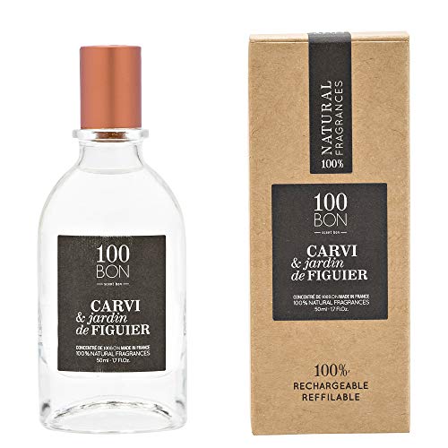 100BON Carvi and Jardin De Figuer – Caraway and Fig Spicy Fragrance for Women and Men – Energizing Organic Fragrance with a Sensual Fruity and Floral Fragrance - 100% Concentrate Fragrance Spray, 1.7 Fl Oz