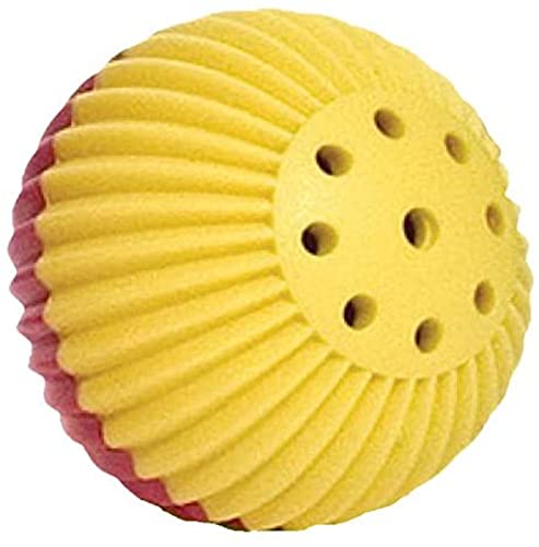 Pet Qwerks Animal Sounds Babble Ball - Interactive Chew Dog Toy - Small