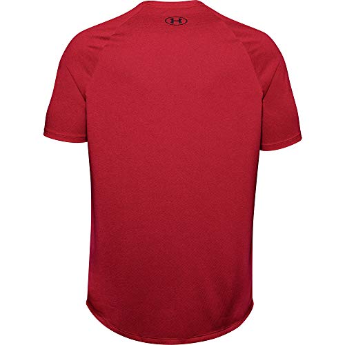 Under Armour Men's Tech 2.0 Novelty Short-Sleeve T-Shirt , Red (600)/Black , X-Large