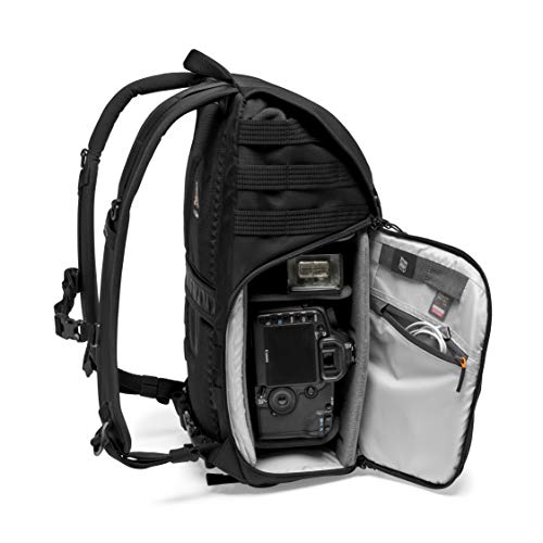 Lowepro ProTactic BP 300 AW II Mirrorless and DSLR Backpack - with QuickShelf Divider System - Camera Gear to Personal belongings - for Mirrorless Like Sony Apha9 - LP37265-PWW