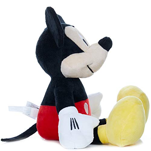 KIDS PREFERRED Disney Baby Mickey Mouse Stuffed Animal Plush Toy with Jingler and Crinkle, 14 Inches