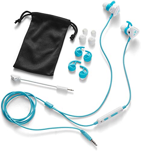 Turtle Beach Battle Buds In-Ear Gaming Headset for Mobile and PC with 3.5mm, Xbox Series X/S, Xbox One, PS5, PS4, PlayStation, Switch – Lightweight, In-Line Controls - White/Teal