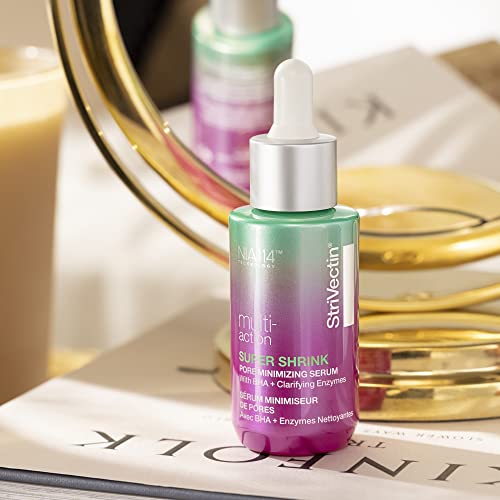 Multi-Action Super Shrink Pore Minimizing Serum for minimizing clogged pores and blackheads for tightening and brightening skin texture