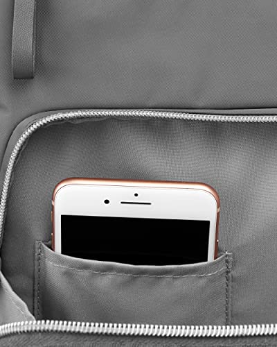 Skip Hop Diaper Bag Backpack: Mainframe Large Capacity Wide Open Structure with Changing Pad and Stroller Attachement, Charcoal