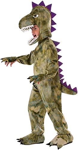 Forum Novelties Kids Dinosaur Costume, Green, Small