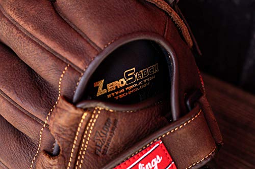 Rawlings Player Preferred Baseball Glove, Regular, Baseball/Softball Pattern, Basket-Web, 12-1/2 Inch