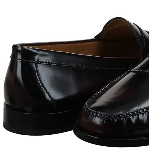 9.5 US Cole Haan mens Pinch Penny loafers shoes, Burgundy