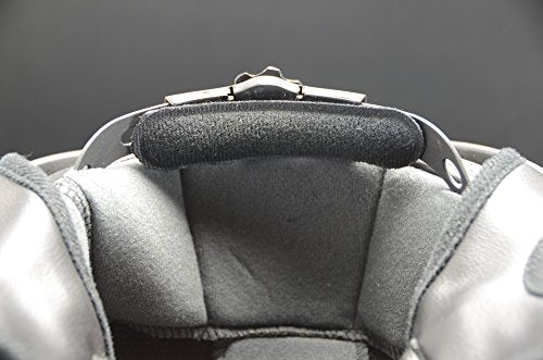 Vega Helmets 7800-051 Warrior Motorcycle Half Helmet with Sunshield for Men and Women, Adjustable Size Dial DOT Half Face Skull Cap for Bike Cruiser Chopper Moped Scooter ATV (X-Small, Matte Black)