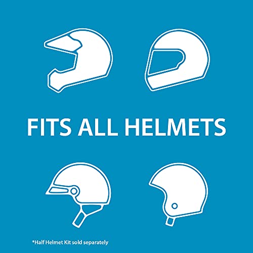 Cardo FRC2P001 - FREECOM 2 Plus Motorcycle 2-Way Bluetooth Communication System Headset - Black, Single Pack