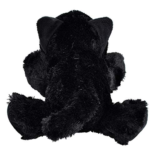 Wild Republic Black Cat Plush, Stuffed Animal, Plush Toy, Gifts for Kids, Hug’Ems 7'