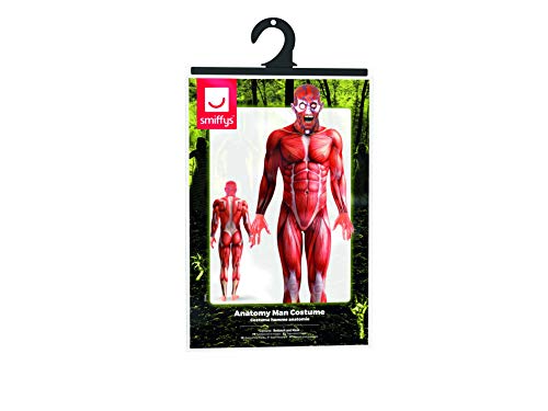 Smiffys - 21580 - Anatomy Man Costume - Size - Large - 42' / 44'
