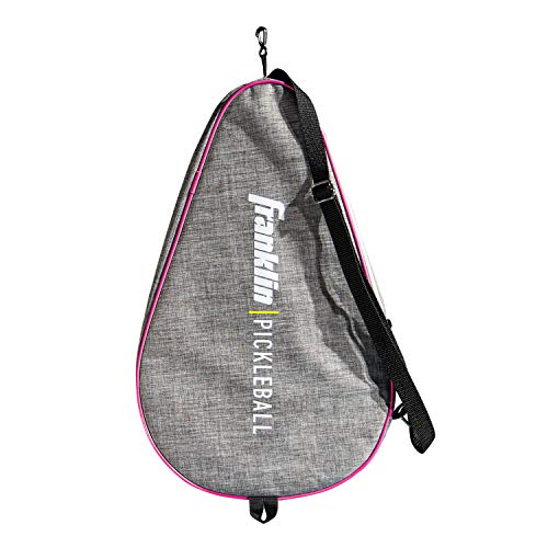 Franklin Sports Pickleball Paddle Bag - Official Bag of the US Open - Grey/Pink