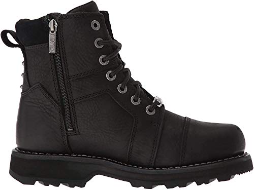 HARLEY-DAVIDSON FOOTWEAR womens Oakleigh Motorcycle Boot, Black, 5 US