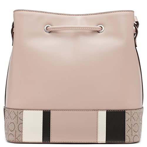 Calvin Klein Gabrianna Novelty Bucket Shoulder Bag, Goat Multi Pieced