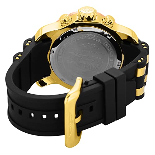 Invicta Men's 17884 Pro Diver Analog Display Swiss Quartz Black Watch