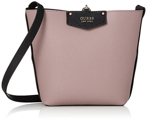 GUESS Womens Eco Brenton Bucket bag, Black, One Size US