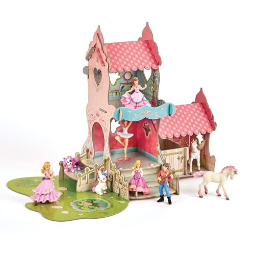 Papo -Hand-Painted - Figurine -The Enchanted World -Princess Castle -60151 - Collectible - for Children - Suitable for Boys and Girls - from 3 Years Old