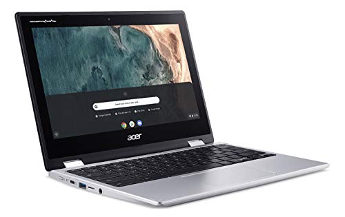 Acer Chromebook Spin 311 Convertible Laptop | Intel Celeron N4000 | 11.6' HD Touch Corning Gorilla Glass Display | 4GB LPDDR4 | 64GB eMMC | Intel 802.11ac Gigabit WiFi 5 | Chrome OS | CP311-2H-C7QD