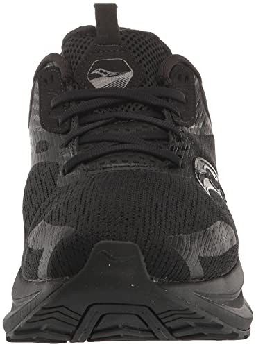 7.5 Saucony Men's Axon 2 Running Shoe, Triple Black