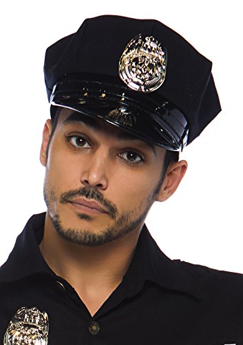 Leg Avenue mens Police Adult Sized Costumes, Black, X-Large US