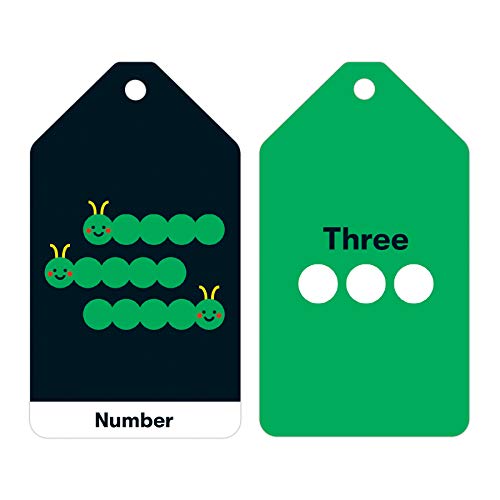 Mudpuppy Little Learner Ring Flash Cards for Kids – 26 Double-Sided Early Learning Flash Cards on a Reclosable Ring to Teach Colors, Shapes, and Numbers – Learning Games for Toddlers and Preschoolers