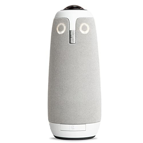 Meeting Owl 3 (Next Gen) 360-Degree, 1080p HD Smart Video Conference Camera, Microphone, and Speaker (Automatic Speaker Focus and Smart Zooming)