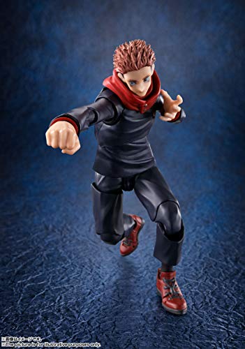 TAMASHII NATIONS Yuji Itadori Jujutsu Kaisen, Bandai Spirits S.H.Figuarts , Black