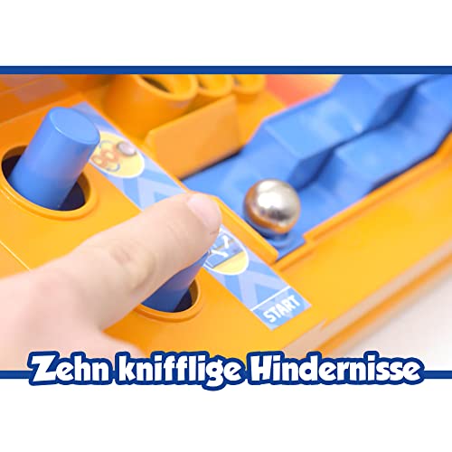 TOMY Screwball Scramble 2 Marble Run Game for Kids — Timed Maze Kids Games — Cooperative Board Games for Family Game Night — Ages 5 and Up