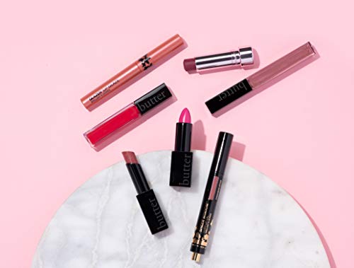 butter LONDON Plush Rush Plumping Lip Gloss, Ultra-Shine and Hydrating, Improves Lip Texture, Cruelty Free, Late Night