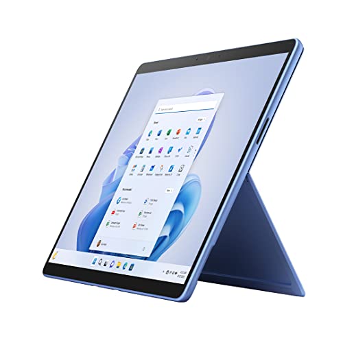 Microsoft Surface Pro 9 (2022), 13' 2-in-1 Tablet and Laptop, Thin and Lightweight, Intel 12th Gen i7 Fast Processor for Multi-Tasking, 16GB RAM, 256GB Storage with Windows 11, Sapphire