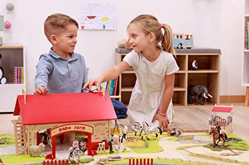 Papo -Hand-Painted - Figurine -Farmyard Friends -Sheep -51041 - Collectible - for Children - Suitable for Boys and Girls - from 3 Years Old