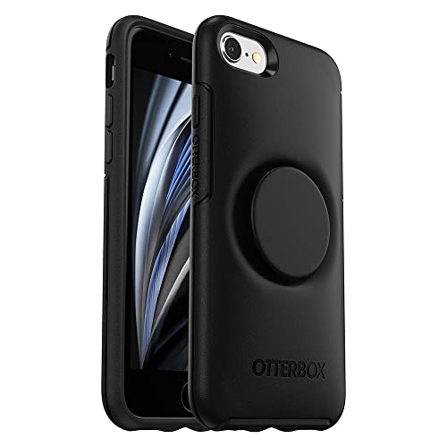 OtterBox Otter + POP Symmetry Series Case for iPhone SE (3rd and 2nd gen) and iPhone 8/7 - Black